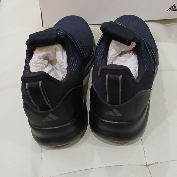 Adidas Black Sneakers Modern Knit Design - Picture 3 of 5